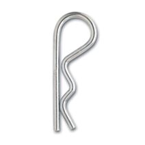 2 Goupilles bêta acier zingué ∅5mm L100mm - CHAPUIS