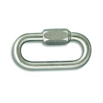 2 maillons de jonction acier zingue Ø3,5mm x2 - CHAPUIS