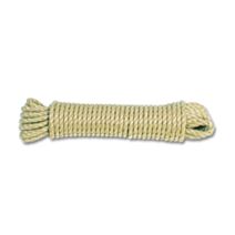Corde torsadée beige 6 mm longueur 10 mètres - CHAPUIS