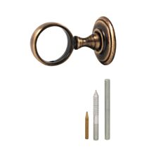 Anneau pour cordage escalier laiton 24cmx2,10cm - CHAPUIS