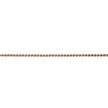 Chaine boule laiton 10k ∅ 3.2mm - CHAPUIS