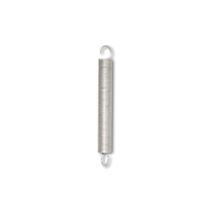 3 ressorts traction acier galvanisé D.fil 0,8mm L.18mm
