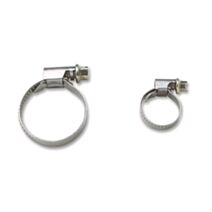 2 collier serrage Inox+acier zingué Ø12-18mm Larg7,5mm