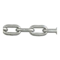 Chaîne droite soudée maille courte acier zingué Ø 8mm résist