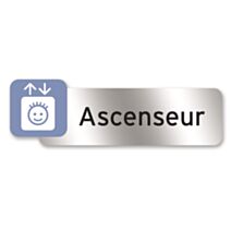 Plaquette indicatrice "ascenseur" - CHAPUIS