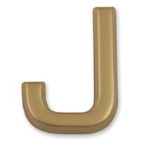 Lettre dorée adhésive "j" - CHAPUIS