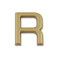 Lettre dorée adhésive "r" - CHAPUIS