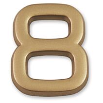 Chiffre doré adhésif "8" - CHAPUIS