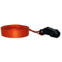 2 Sangles polyester avec came à griffes 25mmx2,5m orange - CHAPUIS