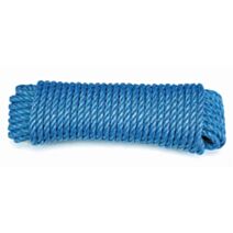 Corde torsadée bleue longueur 20 mètres - CHAPUIS