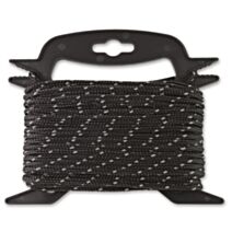 Corde réfléchissante noire Ø 4,8 mm L.15 m - CHAPUIS