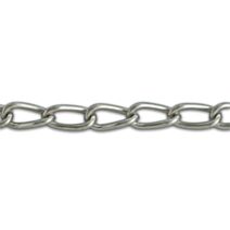 chaîne soudée maille torse - CHAPUIS (vendu au mètre)