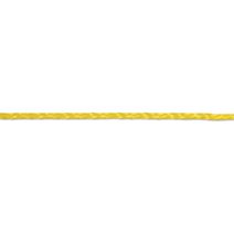 corde tressée jaune - CHAPUIS (vendu au mètre)