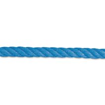 corde torsadée bleue - CHAPUIS (vendu au mètre)