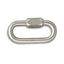 Maillons de jonction acier zingué charge 50kg 3mm 4 pièces - CHAPUIS