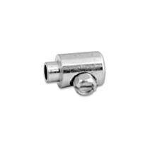 6 serre-câbles vélo acier zingue L13mm x6 gris - CHAPUIS