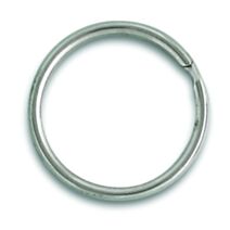 15 anneaux brisés acier nickelé Ø12mm intérieur