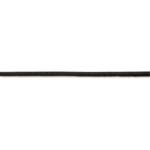 Sandow noir gaine tressée D.8mm L.80m