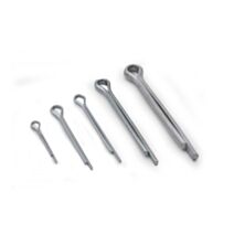 Assortiment de 25 goupilles fendues acier zingué Ø1,2/1,7/2,1/4/5mm L.20/39,5/40/51/60mm - CHAPUIS