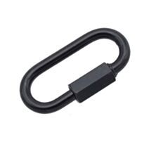 2 Maillons de Jonction Noir pour chaine Ø5mm - CHAPUIS