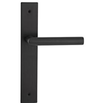 Ensemble de poignée Brunella métal noir bec de cane