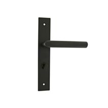 Ensemble de poignée Brunella métal noir condamnation-déconda