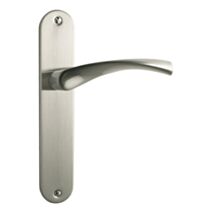 Ensemble de poignée Léa aluminium métal nickel mat bec de ca