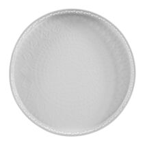 Plateau rond métal Blanc Ø31,5cm - OSTARIA