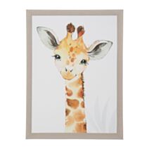 Toile Imprimée Mini Animals H.40x30cm