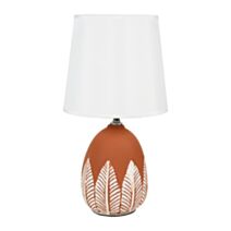 Lampe céramique en Céramique Sores Terracotta 20x20x38cm 220V 60W