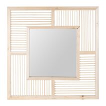 Miroir Evasion Naturel Bambou Ø70cm