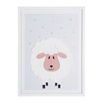 Toile Imprimée Encadrée Moumoute H.40x30cm
