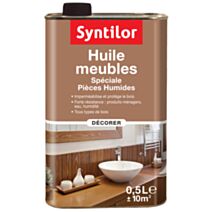 HUILE MEUBLES SPECIALE PIECES HUMIDES 0.5L