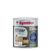 Peinture Renov meubles et objets outremer mat velours 0,25L - SYNTILOR