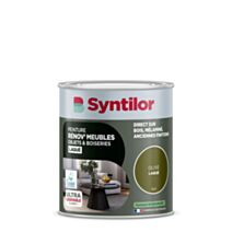 Peinture Renov meubles et objets olive laqué 0,25L - SYNTILOR