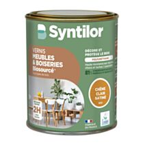 Vernis Meubles et Boiseries Biosourcé* Nature Protect® 0.25L chêne clair - SYNTILOR