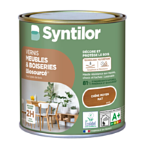 Vernis Meubles et Boiseries Biosourcé* Nature Protect® 0.5L chêne moyen- SYNTILOR