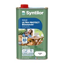 Huile Ultra Protect Bio Mobilier de jardin bois Naturel Mat 1L - SYNTILOR