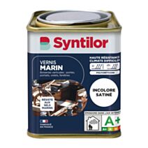 vernis marin satine incolore 0.25l - SYNTILOR