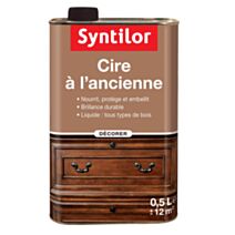 Cire à l'ancienne liquide 0,5L chêne doré