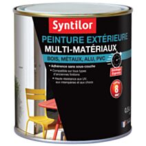 Peinture Multi-Matériaux 0,5L Rouge Feu Syntilor