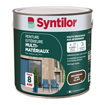 Peinture extérieure multimatériaux 2L brun normand - SYNTILOR