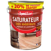 Saturateur Bois Extérieur Bois Exo 5L+20% Syntilor