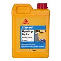 Hydrofuge de masse pour bétons et mortiers - 2L - SIKA