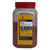 Colorants en poudre pour ciment, chaux et plâtre, SIKACIM COLOR ROUGE