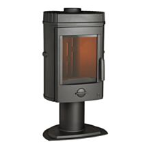 Poêle à bois fonte Mesnil 5-12kW bûches 34cm - INVICTA