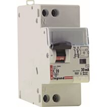 Disjoncteur différentiel 30ma 1phase+neutre 20a lexic
