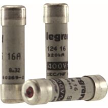 3 cartouches fusibles + témoin fusion 16a 8.5x31.5