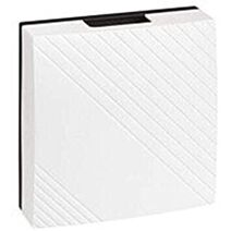 Bouton-poussoir pour carillon filaire blanc 12V - LEGRAND