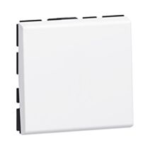 Interrupteur simple mosaïc 10a 2 modules - LEGRAND